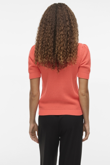 Vila vidalo o-neck s/s knit top - noos