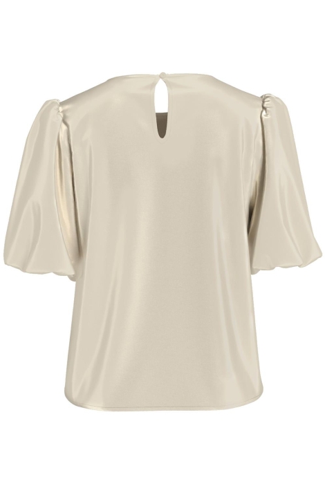 Vila viellette 2/4 satin puff top - noos