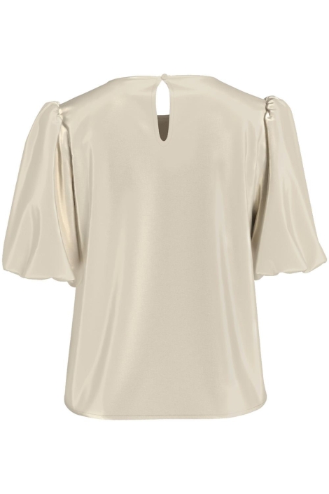 Vila viellette 2/4 satin puff top - noos