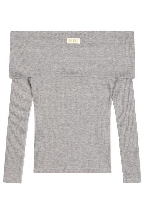 Refined Department ladies knitted off shoulder top