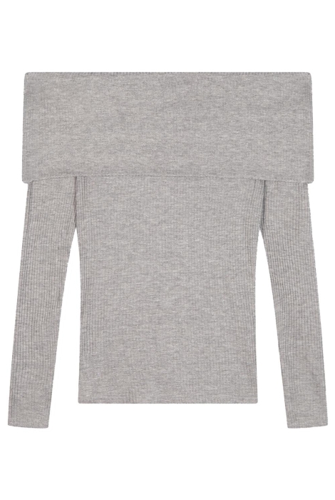 Refined Department ladies knitted off shoulder top