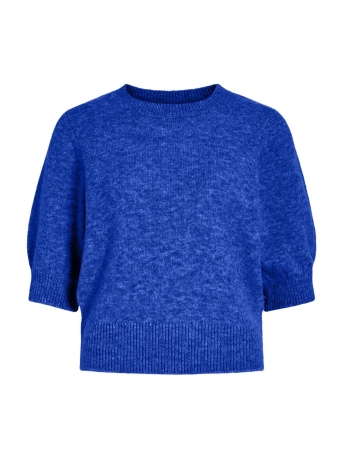 Vila Trui VIELLIE O-NECK BALLOON 3/4 KNIT TOP 14105962 MAZARINE BLUE