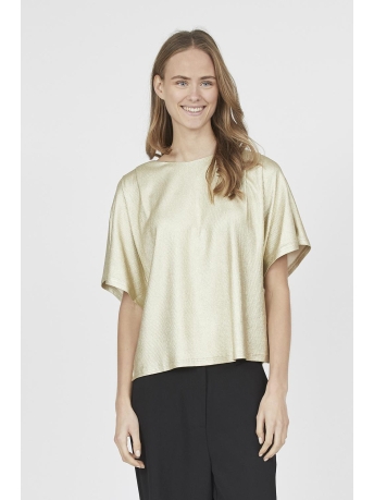 SisterS point T-shirt VEKAS SS 18277 SAND/GOLD