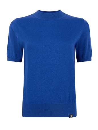 Zoso T-shirt JEWELS KNIT WEAR 245 Cobalt