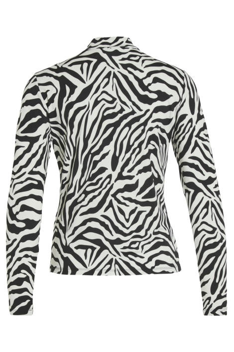 Vila vileoa l/s high neck top - noos