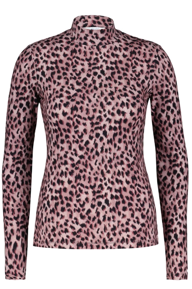 ROLINDE LEOPARD TOP SRB4352 Old rose