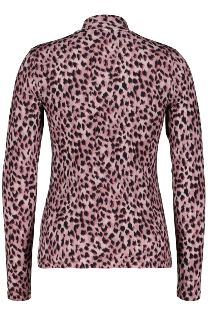 ROLINDE LEOPARD TOP SRB4352 Old rose