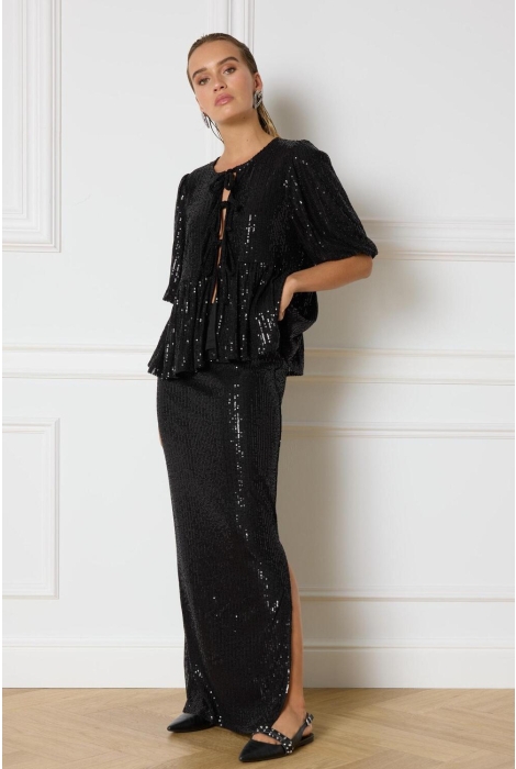 Refined Department top balloon sleeves silva