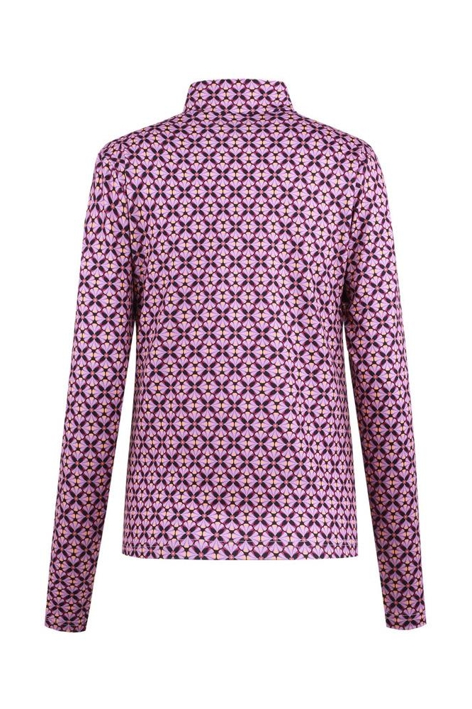 TYRA TOP 24NQF12 ZWART/LIGHT PURPLE