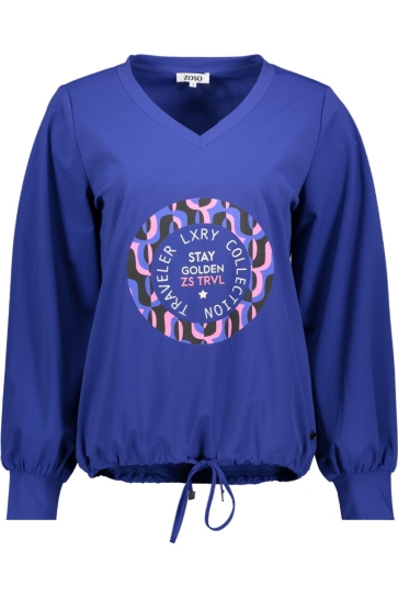 Zoso T-shirt KATE 245 0100 COBALT