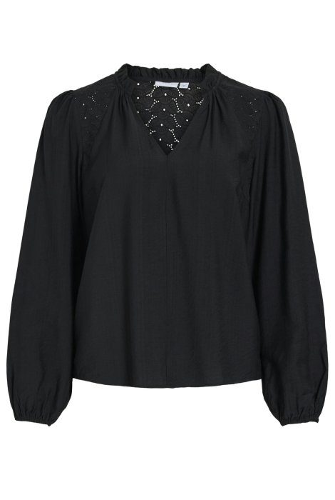 Vila vilady l/s lace top