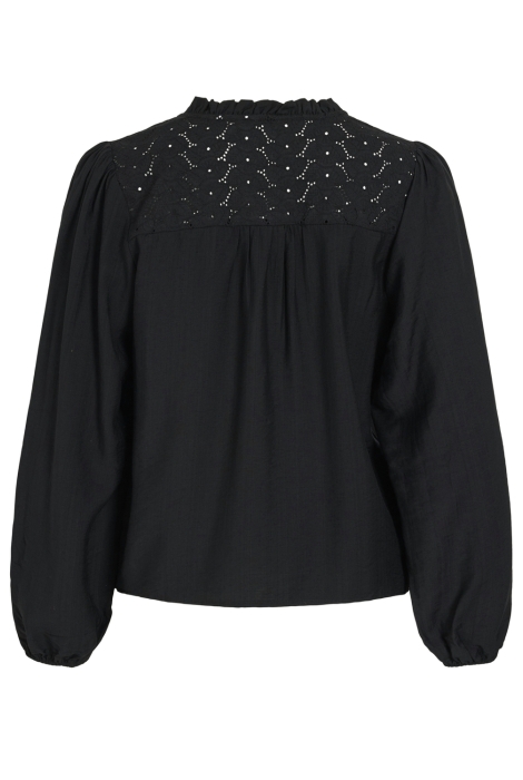 Vila vilady l/s lace top