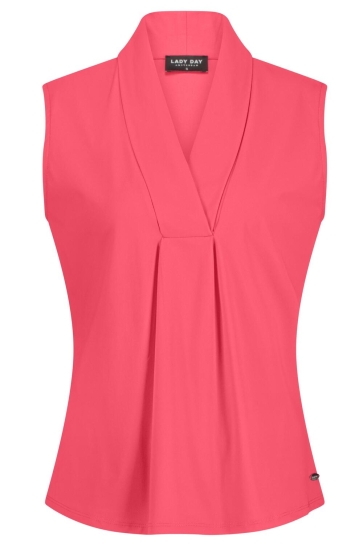 Lady Day Top NAOMI TOP L24 375 2339 CORAL SUNSET