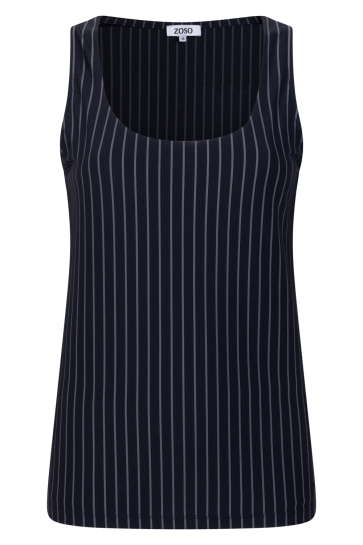 Zoso Top TRAVEL TOPS JOKE 251 0008 NAVY