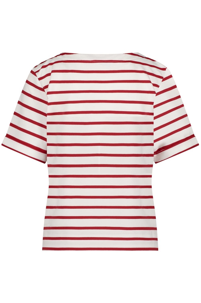 TERRY STRIPE SHORT SLEEVE SRB4528 44 RED