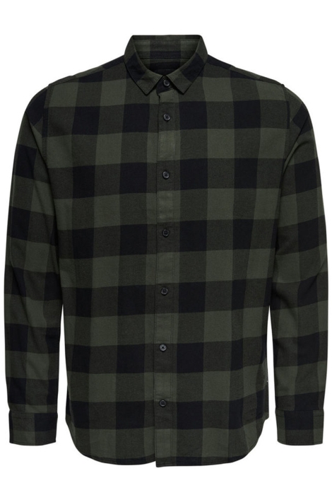 Only & Sons onsgudmund ls checked shirt noos