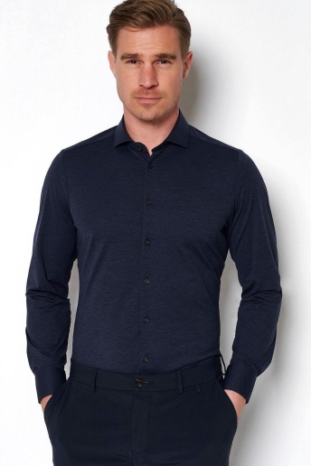 Pure H. Tico Overhemd FUNCTIONAL SHIRT SLIM 3386 21150 NAVY