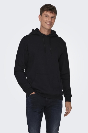 Only & Sons Trui ONSCERES LIFE HOODIE SWEAT NOOS 22018685 Black