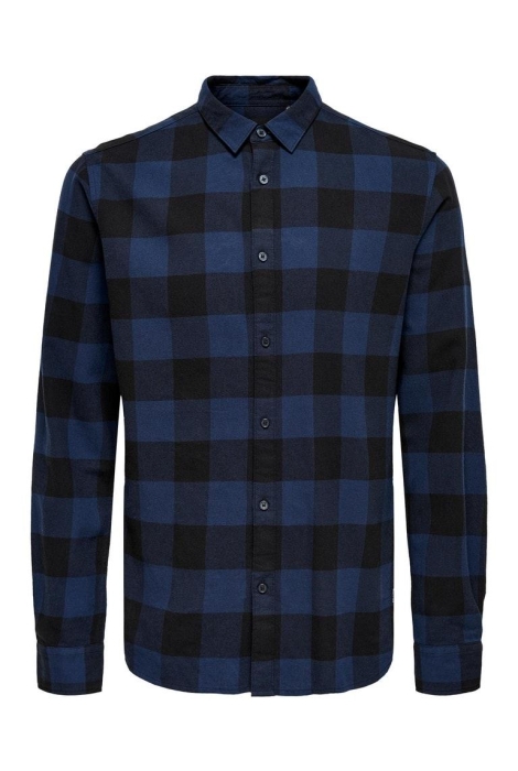 Only & Sons onsgudmund life ls checked shirt n