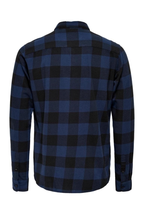 Only & Sons onsgudmund life ls checked shirt n