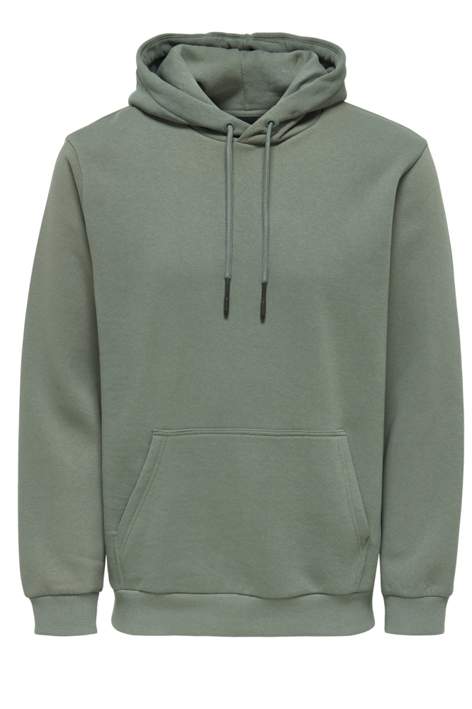 ONSCERES LIFE HOODIE SWEAT NOOS 22018685 CASTOR GRAY