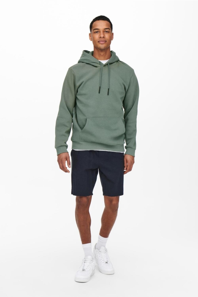 ONSCERES LIFE HOODIE SWEAT NOOS 22018685 CASTOR GRAY