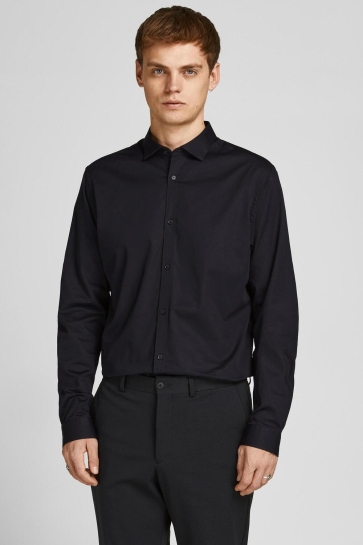 Jack & Jones Overhemd JPRBLACARDIFF SHIRT L/S NOOS 12201905 Black/SLIM FIT