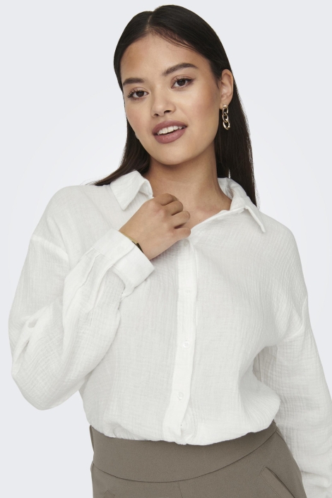 Jacqueline de Yong jdytheis l/s loose shirt wvn noos