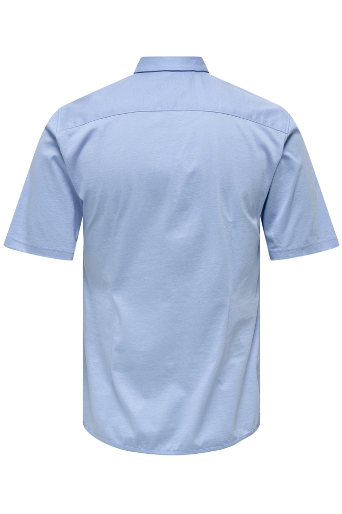 ONSMILES SS STRETCH SHIRT 22021966 Cashmere Blue