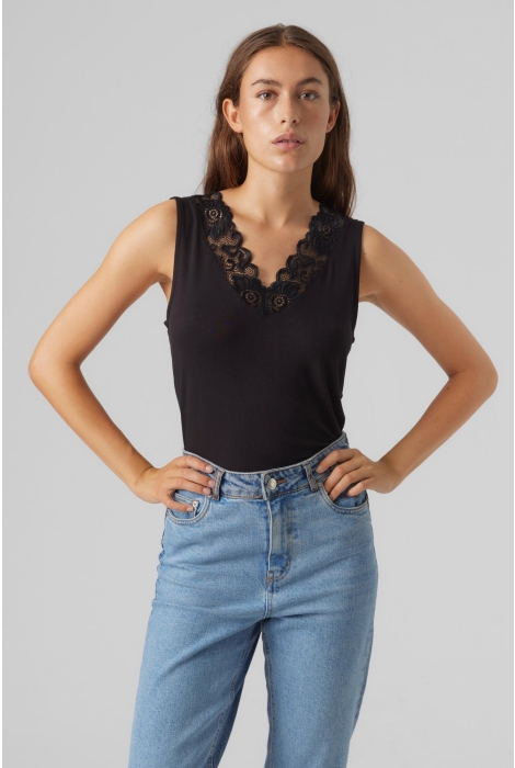 Vero Moda vmrosa sl v-neck top jrs noos