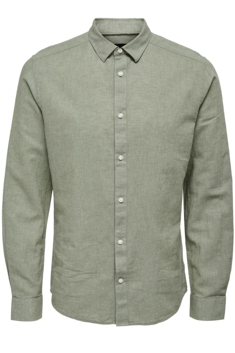 Only & Sons onscaiden ls solid linen shirt noos