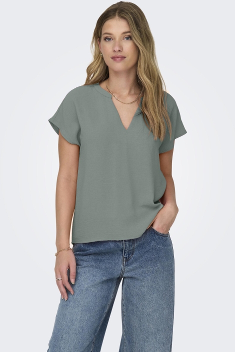 Jacqueline de Yong jdylion s/s top wvn noos