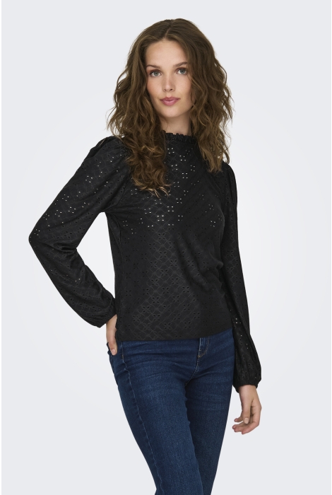 Jacqueline de Yong jdycathinka l/s frill top jrs