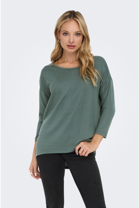 jrs solid green noos top onlelcos balsam only 15124402 4/5 t-shirt