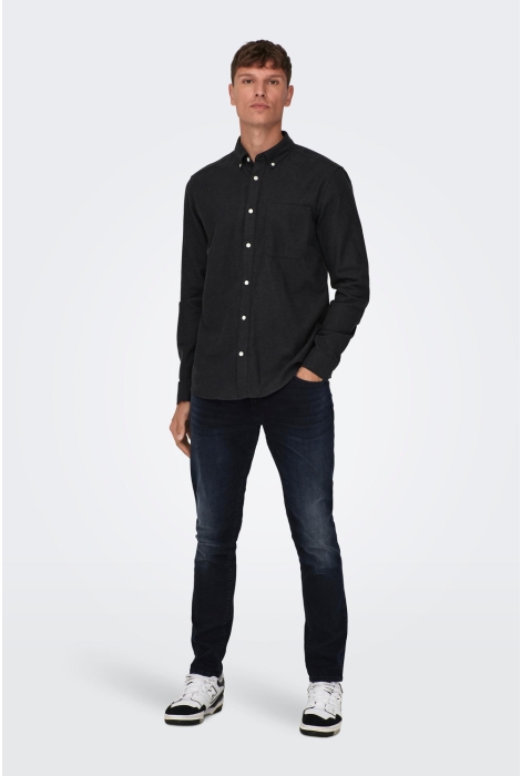 Only & Sons onsgudmund slim 1-pkt solid shirt n