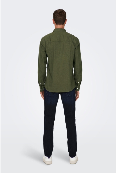 Only & Sons onsgudmund slim 1-pkt solid shirt n