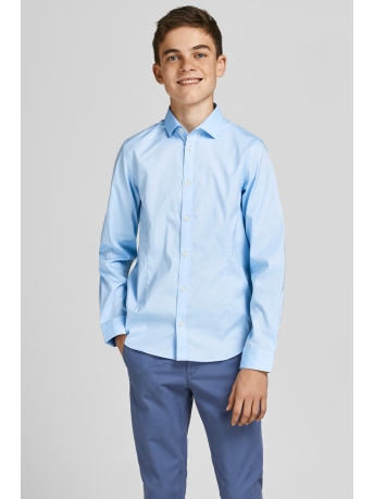 Jack & Jones Junior Overhemd JPRPARMA SHIRT L/S NOOS JNR 12151620 CASHMERE BLUE