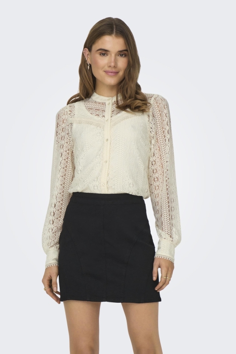 Only onlreba lace l/s shirt wvn noos