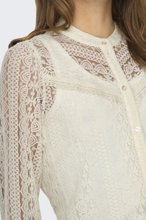 Only onlreba lace l/s shirt wvn noos