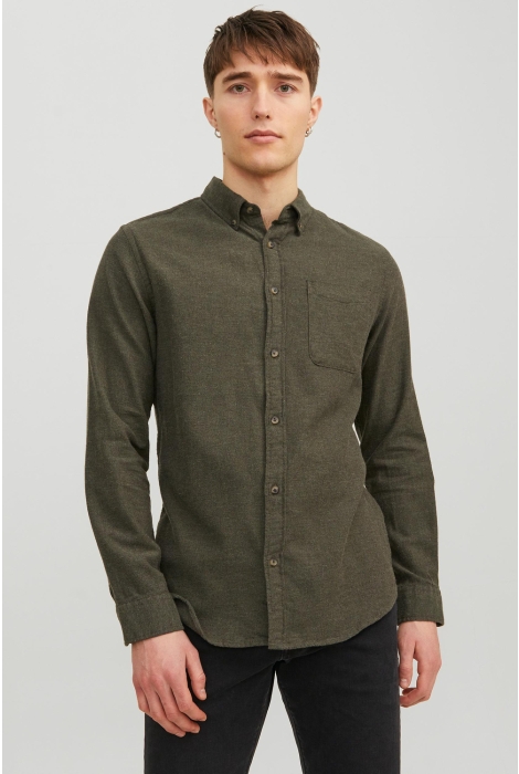 Jack & Jones jjeclassic melange shirt ls sn