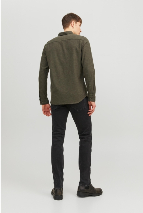 Jack & Jones jjeclassic melange shirt ls sn