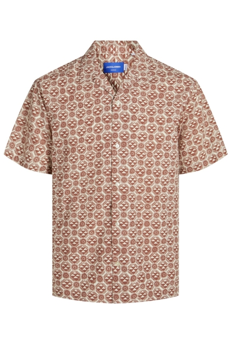 Jack & Jones jorluke seersucker resort shirt ss