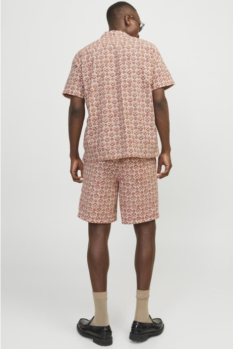 Jack & Jones jorluke seersucker resort shirt ss