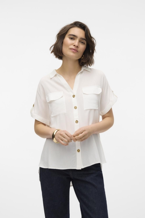 Vero Moda vmbumpy s/s shirt wvn ga noos