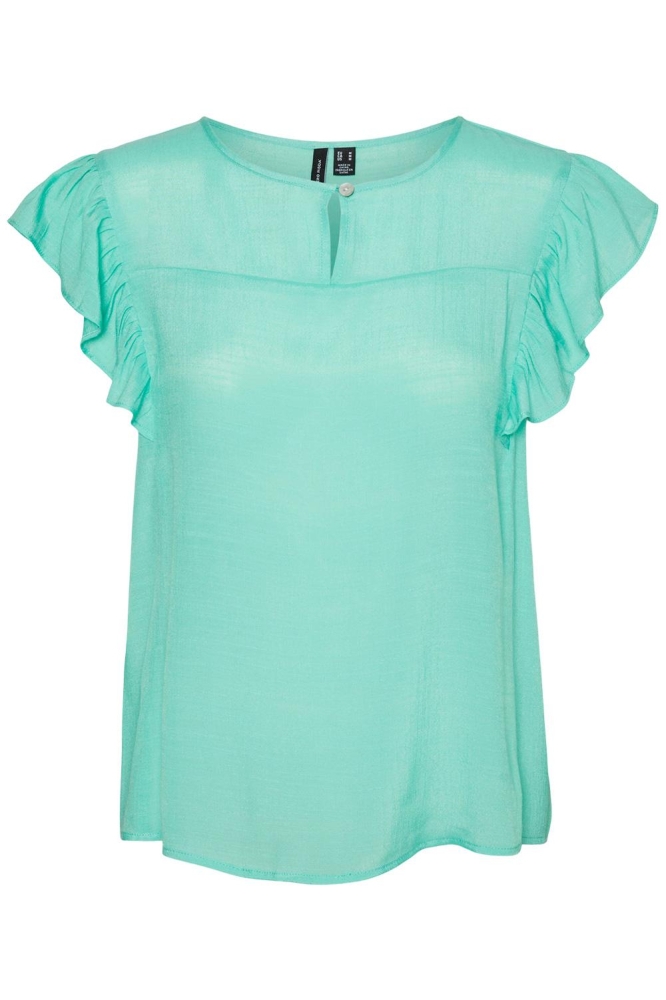 VMKATJA SL FRILL TOP WVN 10306661 KATYDID