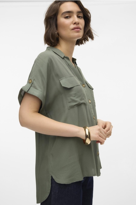 Vero Moda vmbumpy s/s shirt wvn ga noos