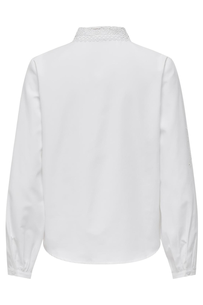 JDYALEX L/S EMBR SHIRT WVN 15331030 Bright White