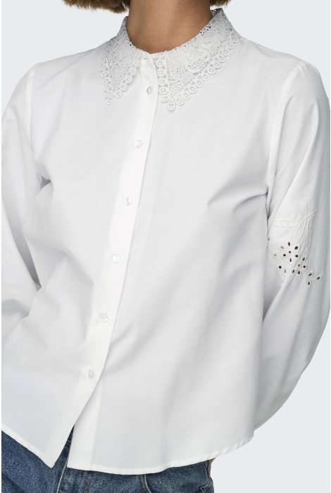 Jacqueline de Yong jdyalex l/s embr shirt wvn