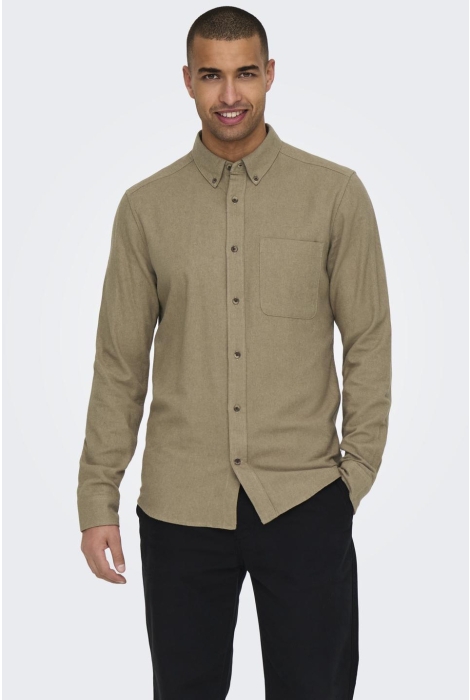 Only & Sons onsgudmund slim 1-pkt solid shirt n