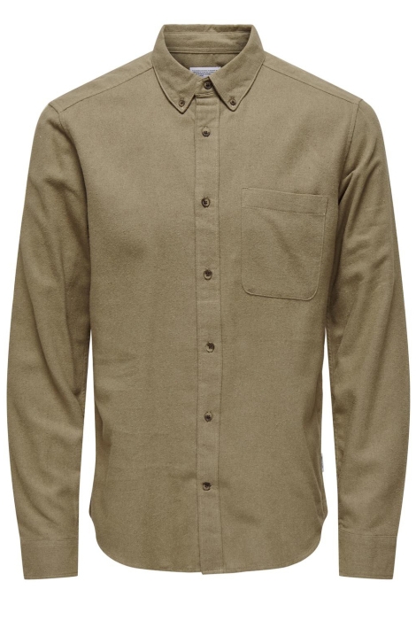 Only & Sons onsgudmund slim 1-pkt solid shirt n